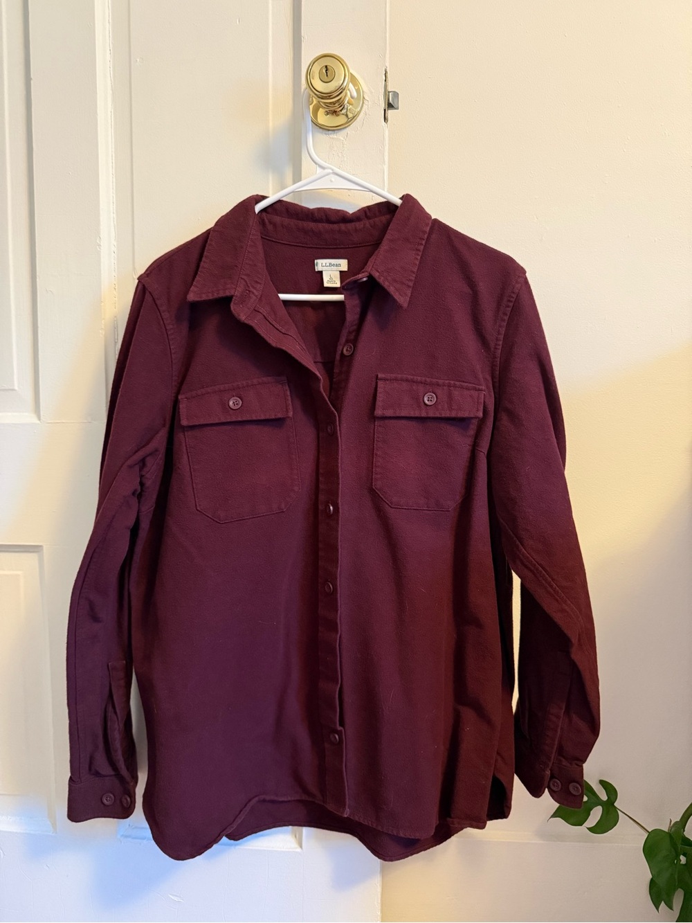Women’s LL Bean Flannel Shirt